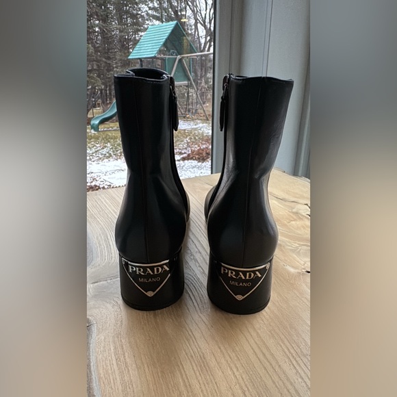 Prada Black Ankle Boots - Picture 1 of 6